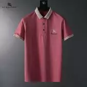 hommes burberry t-shirt polo new season bu4 red